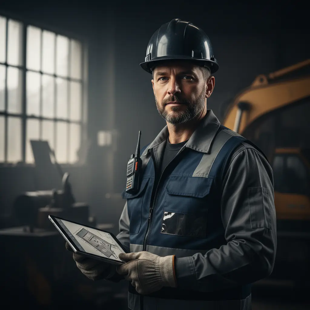 Portrait of safety coordinator